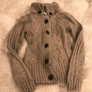 Banana Republic button-up sweater